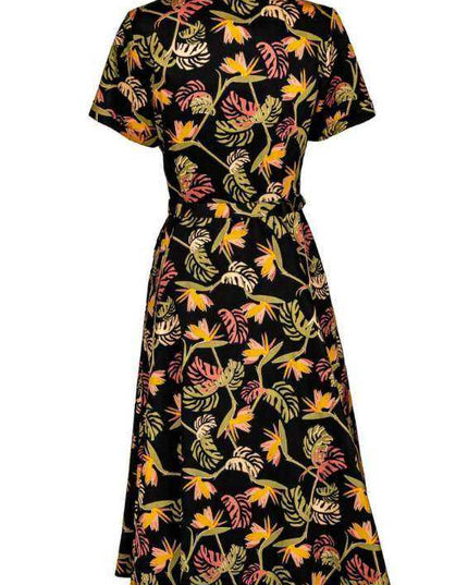 Robe Swing Palmier Paradisiaque Bridget