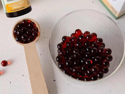 Nouveautés ! Complément Alimentaire – Capsules d'Huile d'Argousier BIO – Hydratation Peau & Muqueuses