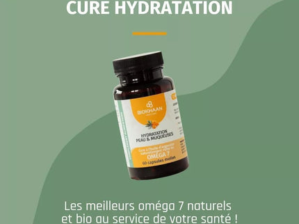 Nouveautés ! Complément Alimentaire – Capsules d'Huile d'Argousier BIO – Hydratation Peau & Muqueuses