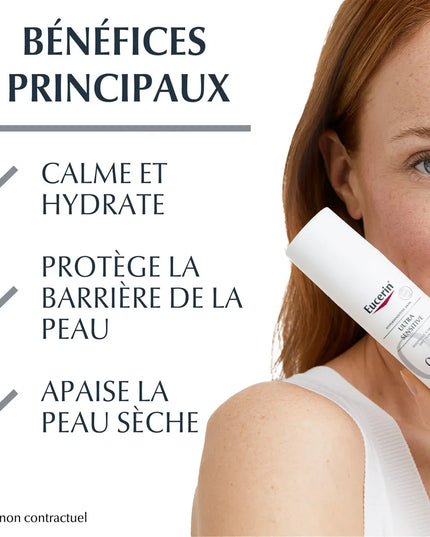 EUCERIN ULTRASENSIBLE Soin Apaisant Peau Sèche - 50ml
