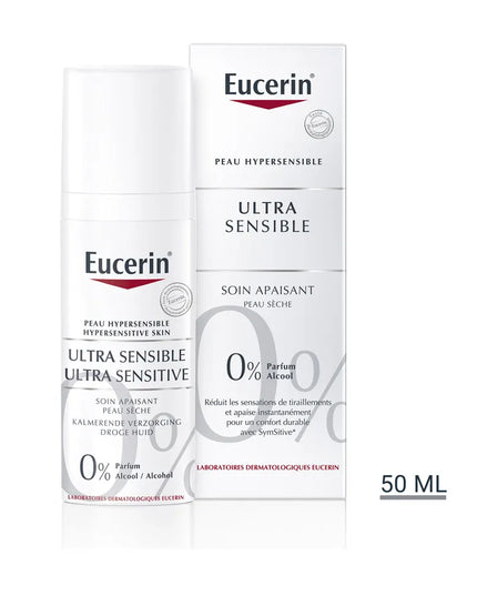 EUCERIN ULTRASENSIBLE Soin Apaisant Peau Sèche - 50ml