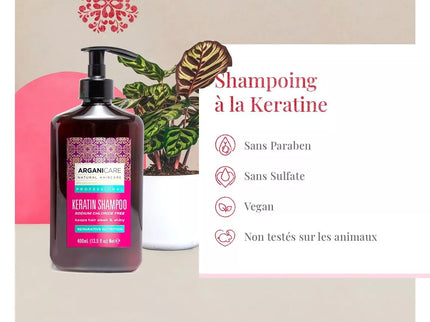 Shampoing réparateur et nutritif - Kératine