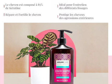 Shampoing réparateur et nutritif - Kératine
