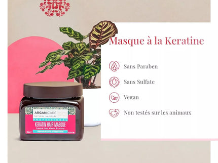 Masque réparateur et nutritif - Kératine