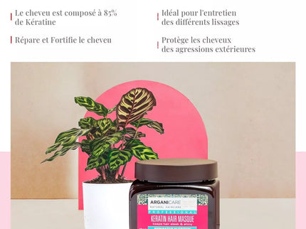 Masque réparateur et nutritif - Kératine