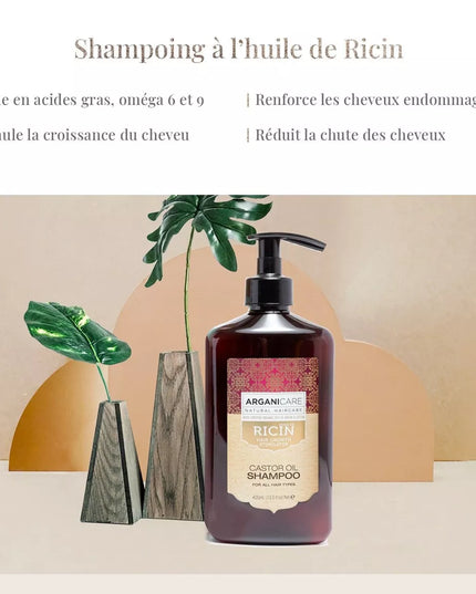 Shampoing accélérateur de croissance - Ricin