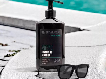 ARGANICARE Shampoing antichûte de cheveux - Étape 1 - Homme