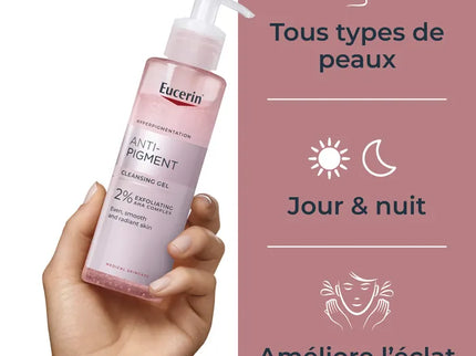 EUCERIN ANTI-PIGMENT Gel Nettoyant - 400ml