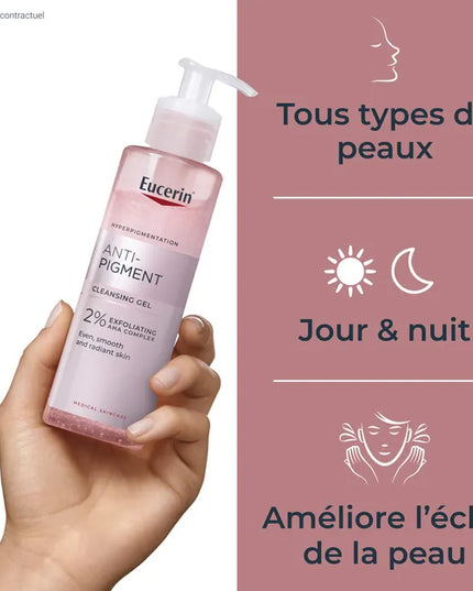 EUCERIN ANTI-PIGMENT Gel Nettoyant - 400ml