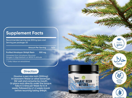 Résine Shilajit 30 g