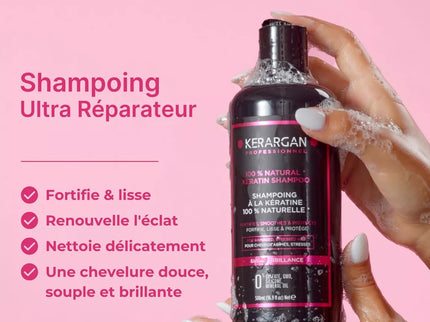 Kerargan - Shampoing Ultra Réparateur à la Kératine - 500ml