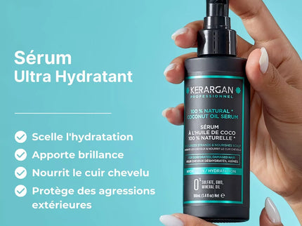 Kerargan - Sérum Hydratant à l'Huile de Coco - 100ml