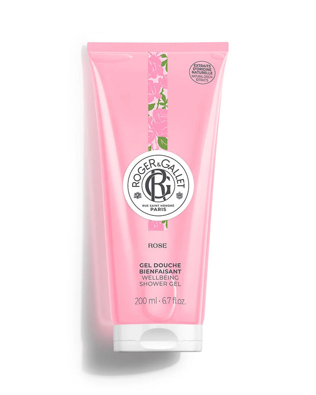 ROSE Gel Douche Parfumé 200ml - ROGER GALLET