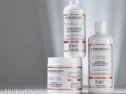 Kerargan - Duo Disciplinant Shampoing & Masque à l'Huile d'Argan - 2x500ml