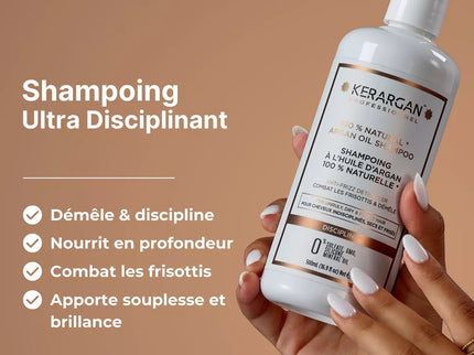 Kerargan - Shampoing Disciplinant à l'Huile d'Argan - 500ml