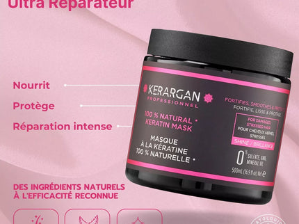 Kerargan - Duo Shampoing & Masque à la Kératine - 2x500ml