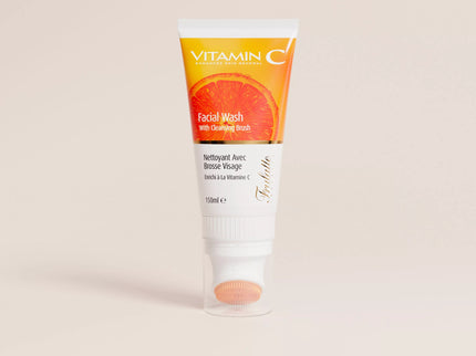 ARGANICARE Nettoyant avec brosse visage enrichi à la Vitamine C