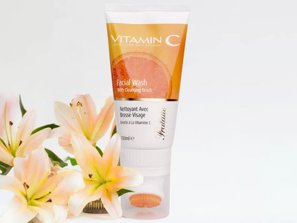 ARGANICARE Nettoyant avec brosse visage enrichi à la Vitamine C