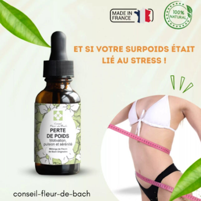 Conseil fleur de Bach® - Fleur de Bach pour Maigrir- Perte de poids -30Ml