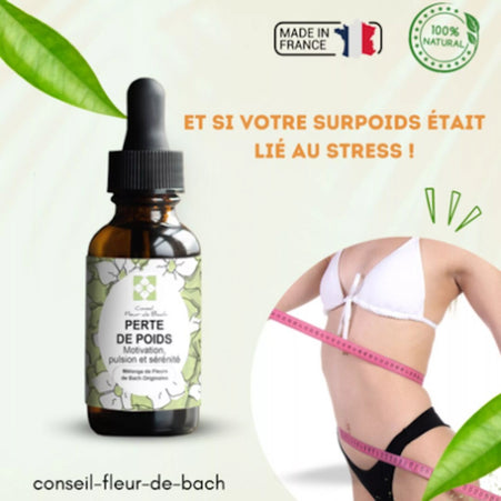 Conseil fleur de Bach® - Fleur de Bach pour Maigrir- Perte de poids -30Ml