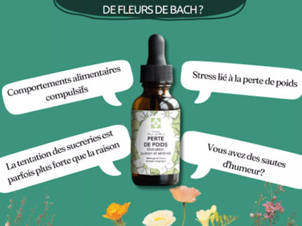 Conseil fleur de Bach® - Fleur de Bach pour Maigrir- Perte de poids -30Ml
