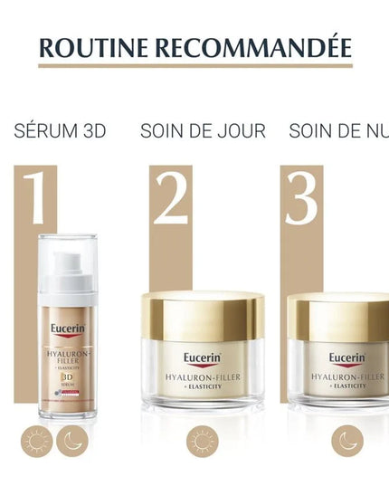 EUCERIN HYALURON FILLER + ELASTICITY Soin de Nuit - 50ml