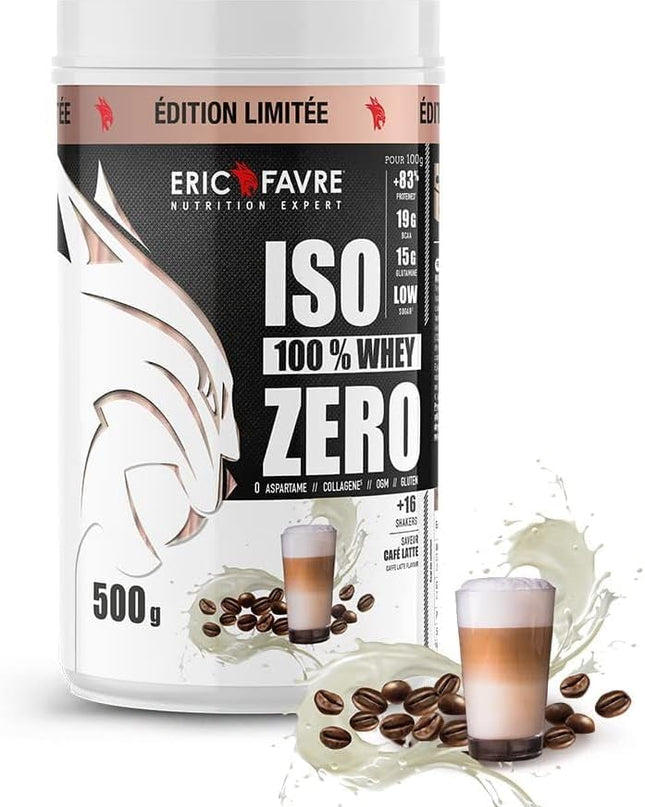 ERIC FAVRE ISO 100% WHEY PROTEINE Café Latte - 500g