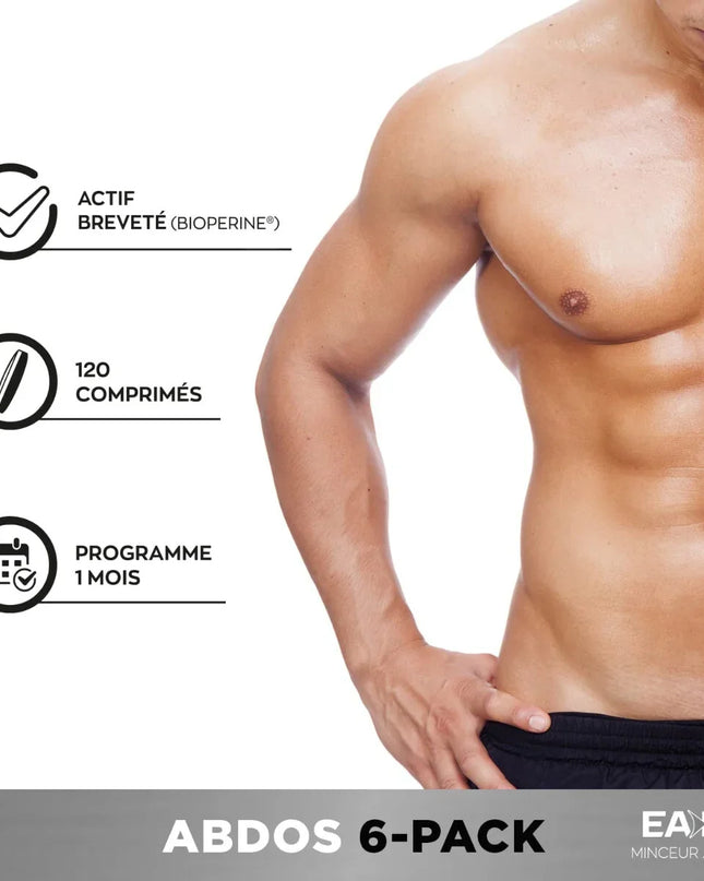 EAFIT ABDOS 6-PACK - 120 comprimés