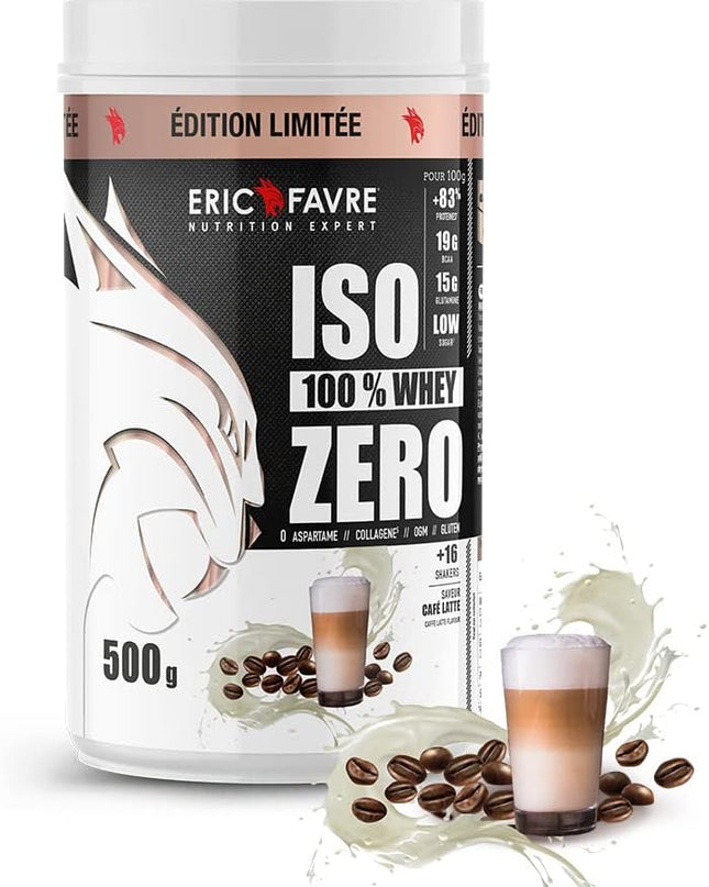 ERIC FAVRE ISO 100% WHEY PROTEINE Café Latte - 500g
