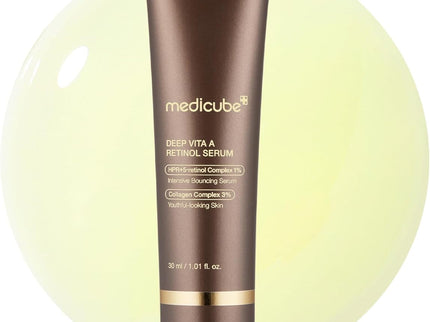 Nouveauté ! MEDICUBE – Sérum de Nuit Concentré au Rétinol Encapsulé 30ml