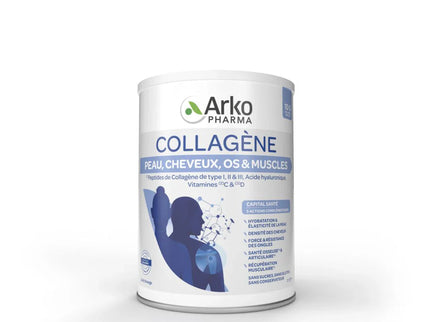 ARKOPHARMA COLLAGÈNE Peau Cheveux Os et Muscles - Poudre 260g