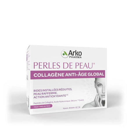 PERLES DE PEAU Anti-Age Global - 30 Sticks ARKOPHARMA