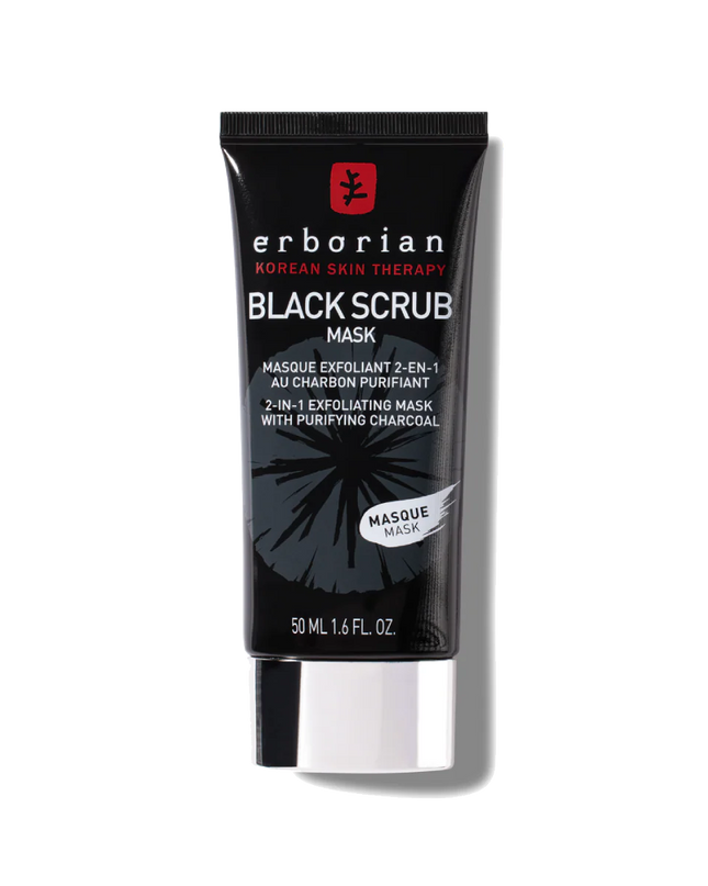 ERBORIAN BLACK SCRUB Masque au Charbon 50ml