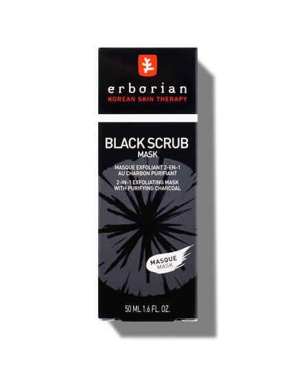 ERBORIAN BLACK SCRUB Masque au Charbon 50ml