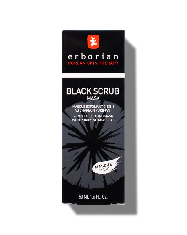 ERBORIAN BLACK SCRUB Masque au Charbon 50ml