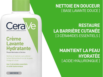CERAVE Crème Lavante Hydratante - 473ml