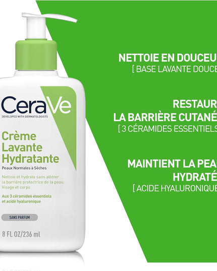 CERAVE Crème Lavante Hydratante - 473ml