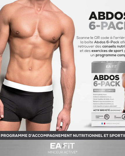 EAFIT ABDOS 6-PACK - 120 comprimés
