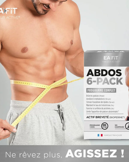 EAFIT ABDOS 6-PACK - 120 comprimés