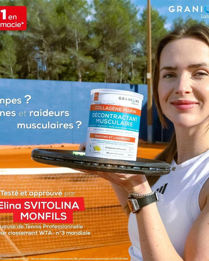 GRANIONS DÉCONTRACTANT MUSCULAIRE COLLAGENE MARIN Marin Goût Citron - 300g