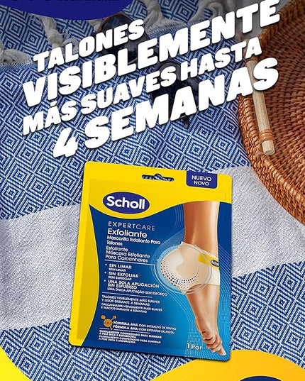SCHOLL MASQUE PIEDS Exfoliant Talon