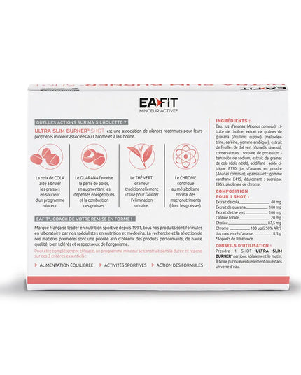 EAFIT ULTRA SLIM BURNER - 14 Shots