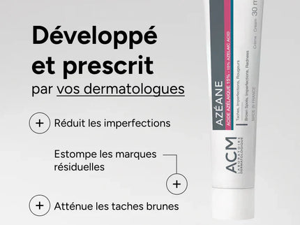 ACM AZEANE Crème Acide Azélaïque 15% - 30g