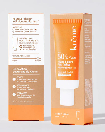 KRÈME FLUIDE SOLAIRE ANTI-TACHE SPF50 - 40ml