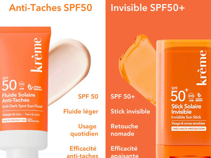 KRÈME FLUIDE SOLAIRE ANTI-TACHE SPF50 - 40ml