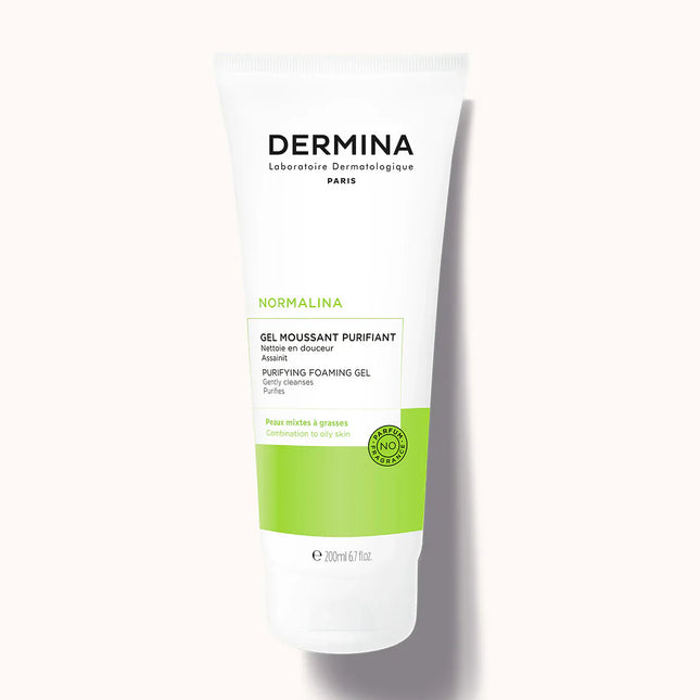 DERMINA NORMALINA Gel Moussant Purifiant - 200ml