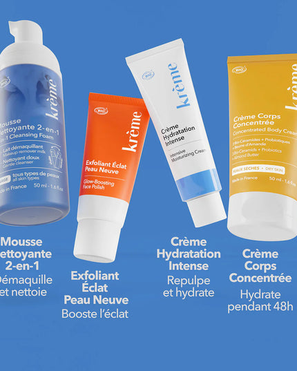 KRÈME MES SOINS VISAGES ESSENTIELS Trousse de Voyage