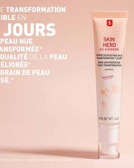 ERBORIAN SKIN HERO Perfecteur de Peau Nue - 40ml