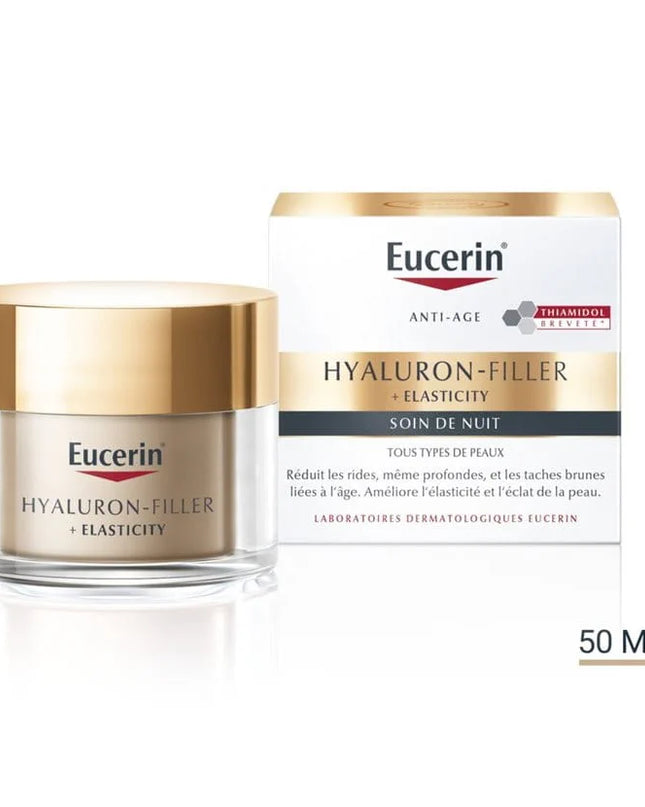 EUCERIN HYALURON FILLER + ELASTICITY Soin de Nuit - 50ml
