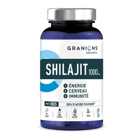 GRANIONS SHILAJIT 1000mg - 60 Gélules